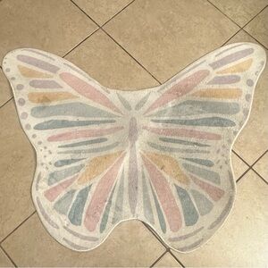 Butterfly Shape Kids Rug